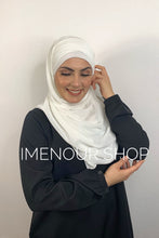 Charger l&#39;image dans la galerie, Hijab à enfiler croisé mousseline
